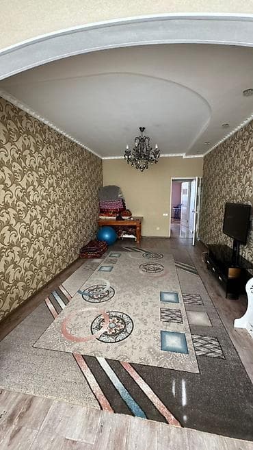 мкр улан: 3 комнаты, 78 м², 106 серия, 7 этаж, Евроремонт — 5
