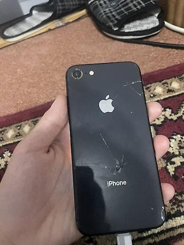 s21 5g: IPhone 8, Б/у, 64 ГБ, Черный, Кабель, 100 % — 7