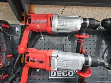 валик декоративный: Перфоратор D-MAX RDM-30 в красно-сером корпусе, предназначенный для — 4