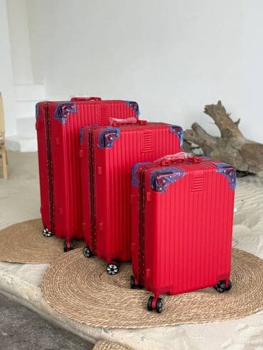 купить чемодан дешево: Чемоданы фабрики "Kobe" - Материал ABC + полиэстер крепкая оболочка — 22