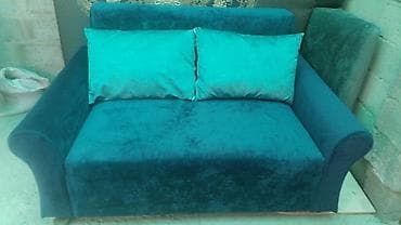 винтаж одежда: Прямой диван, Б/у — 6