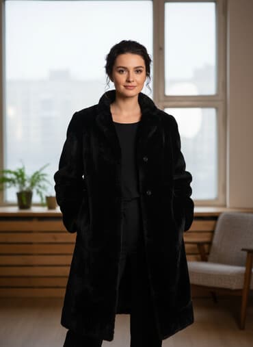 Атайын кийим: Шуба, Тизеден, M — 2