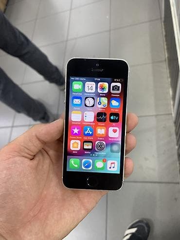 iphone i: IPhone SE, Б/у, 16 ГБ, Золотой, 100 % — 2
