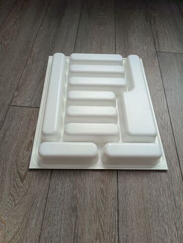 лоток для бумаги: Лоток для столовых приборов в кухонный ящик шириной 600 мм. Размеры — 3