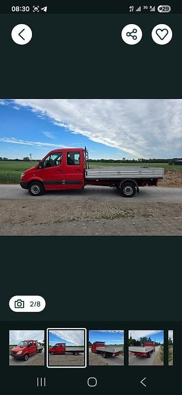 lada priors: Грузовик, Mercedes-Benz, Дубль, 3 т, Б/у — 4