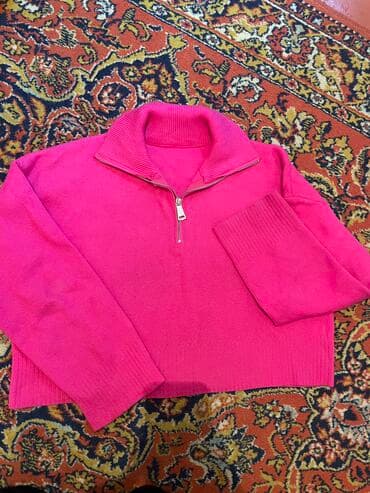 тёплая кофт кардиган: Кофта, V-образный вырез, Оверсайз, Осень-весна, Китай, Стандарт — 1