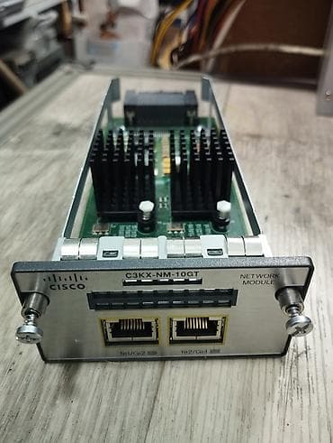 d link: Продаю модуль Cisco C3KX-NM-10GT. Уустанавливается в старшие — 2