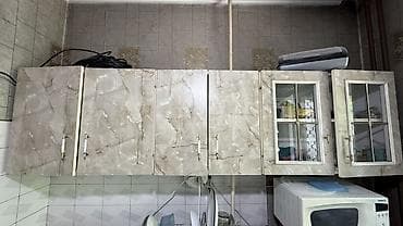 кухонний уголок бу: Кухонный шкаф, Навесной, Без мойки, ЛДСП — 1