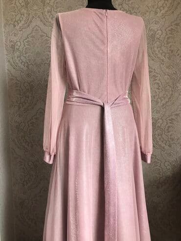 Прокат одежды: Вечернее платье, Длинная модель, С рукавами, L — 3