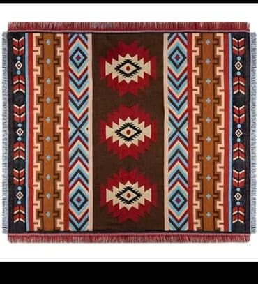 индийский форма: Плед, Все сезоны, Фактурный — 3