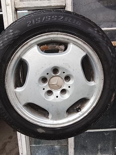 tyre master: Колеса в сборе 215 / 55 / R 16, Лето, Б/у, Комплект, Литые, отверстий - 5 — 1