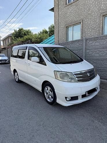 таета виж 7 мест: Toyota Alphard: 2004 г., 3 л, Автомат, Газ, Минивэн — 6