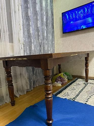 Столы для зала: Стол для зала, Б/у, Не раскладной, Прямоугольный — 7