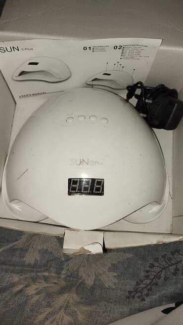 купить оборудование для ремонта телефонов: Лампа для маникюра ! В отличном состоянии ! коробка всё в наличии ! — 3