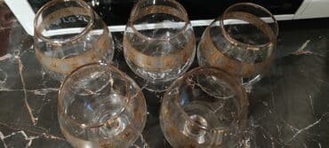 очки фирменные: Продам коньячные бокалы. Новые стояли в серванте. 5 шт — 4