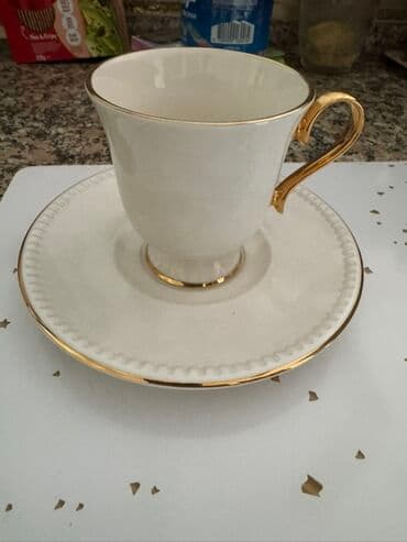 буфет советский: Набор посуды для чая/кофе: Подарочный чайный сервиз в коробке — 2