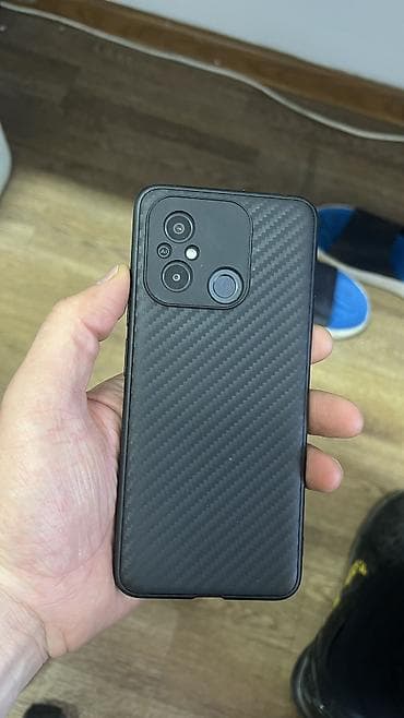 iphone 5se: Redmi, Redmi 12C, Б/у, 128 ГБ, цвет - Черный, 2 SIM — 1