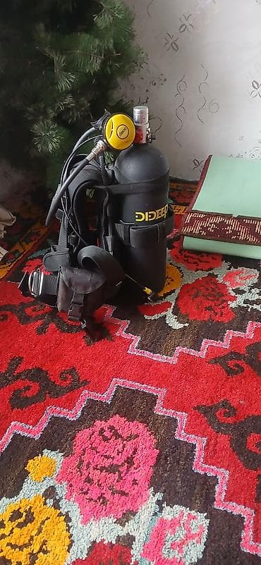 Зер буюмдар: Комплект для подводного дыхания Dideep (мини-компрессор/акваланг) - — 3