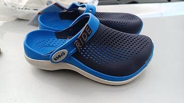 обувь для школы: Босоножки, 36, Crocs, Новый, цвет - Белый, Платная доставка — 5