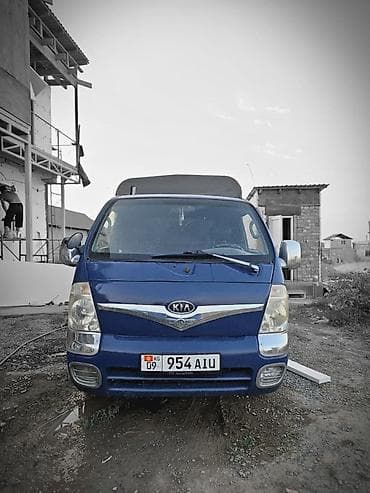 надувной гараж: Kia Bongo (тоннажный малотоннажник) с тентованным кузовом. - Тип — 4