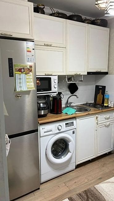 Кыймылсыз мүлк: 2 бөлмө, 42 м², Юг-2 мкр Жеке план, 1 кабат, Евро оңдоо — 2