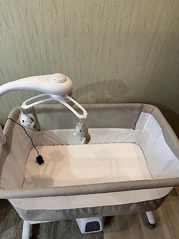 шезлонг люлька: Люлька, Колыбель, цвет - Бежевый — 4