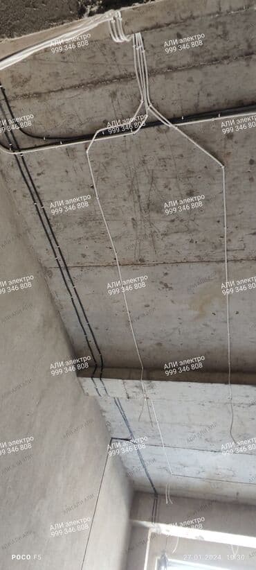 цены на электромонтажные работы в бишкеке: Электрик | Монтаж выключателей, Монтаж электрощитов, Монтаж проводки 1-2 года опыта — 9