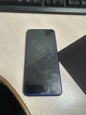 Redmi, Redmi Note 8, Б/у, 64 ГБ, цвет - Синий, 2 SIM