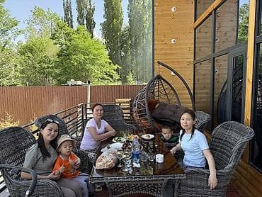 помещение под кафе: Современный загородный дом с панорамным остеклением и большой террасой — 4