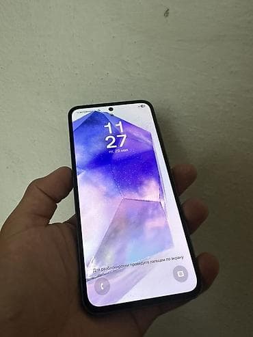 redmi a2: Samsung Galaxy A55 5G, Новый, 256 ГБ, цвет - Голубой, 1 SIM, 2 SIM, eSIM — 1