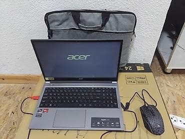 Техника и электроника: Acer Aspire Lite AL15-41 — тонкий 15.6" ноутбук с полноразмерной — 1