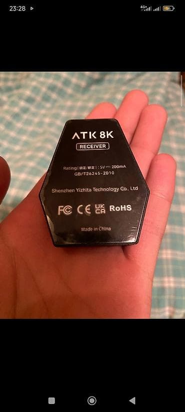 буфер на компьютер: Игровая беспроводная мышь с приёмником ATK 8K - Тип подключения — 3