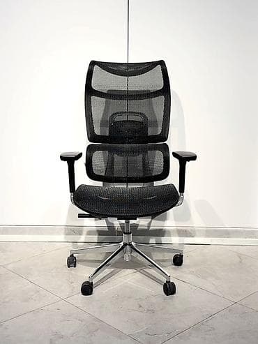 office table: Офисное кресло, Новый, С колесиками, цвет - Черный, Бесплатная доставка — 2