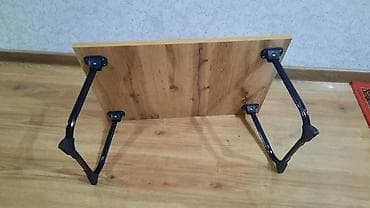 пос: Складной стол для ноутбука, Новый, цвет - Коричневый — 5