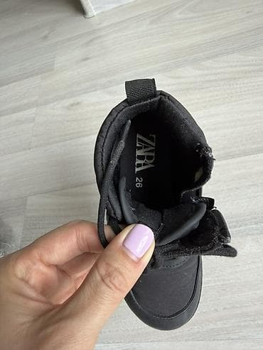 военные сапоги: Детские ботинки Mishansha размер 26. - Цвет: черный, универсальный — 4