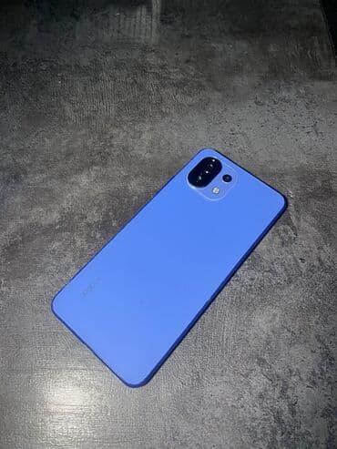 телефон поко м5: Xiaomi, Mi 11 Lite, Б/у, 128 ГБ, цвет - Синий, 2 SIM — 2