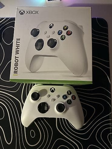 xbox dvr: Беспроводной геймпад Xbox Wireless Controller — цвет Robot White — 1