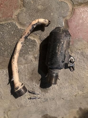 скутер манас: Продаю прямоток на скутер с коленом цена 2500 — 1