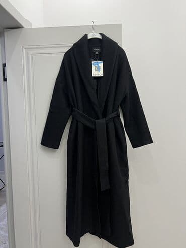 горнолыжный костюм мужской бишкек: Пальто, Халат, Зима, Кашемир, Длинная модель, С поясом, M — 1