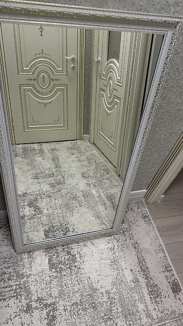 бу зеркало: Продаю зеркало б/у. Отличное состояние. Размер примерно 130 см на 70 — 1