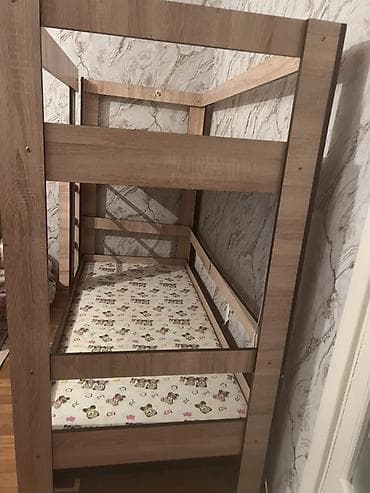 Балдар үчүн эки ярустуу, Колдонулган, ЛДСП lalafo.kg да Балдар үчүн эки ярустуу, Колдонулган, ЛДСП