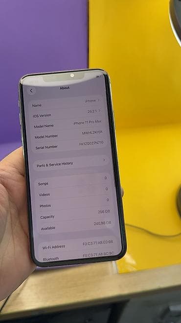 айфон 11 pro max цена в бишкеке: IPhone 11 Pro Max, Б/у, 256 ГБ, 82 % — 8