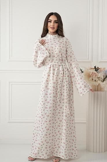 molecule plus: Повседневное платье, Made in KG, Лето, Длинная модель, 6XL — 8