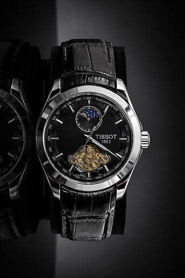 деловое: Классические часы часы, Tissot, Швейцария, Мужские — 4