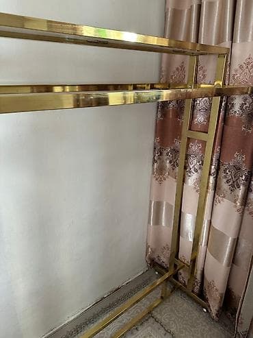 drying rack: Напольная вешалка-стойка для одежды с верхней полкой - Материал — 3