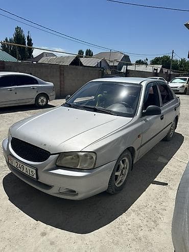 магна: Hyundai Accent: 2004 г., 1.5 л, Механика, Бензин, Седан — 4