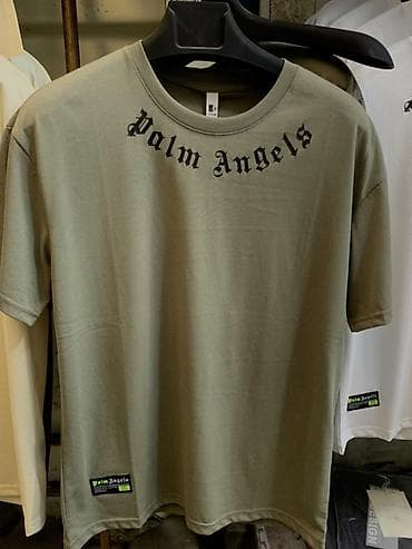 nike tech: Мужская футболка, L, M, XL, Palm Angels, Новый, Платная доставка — 2