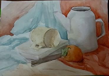 paper: Все картины нарисованы мною: на холсте,картоне,бумаге; — 2