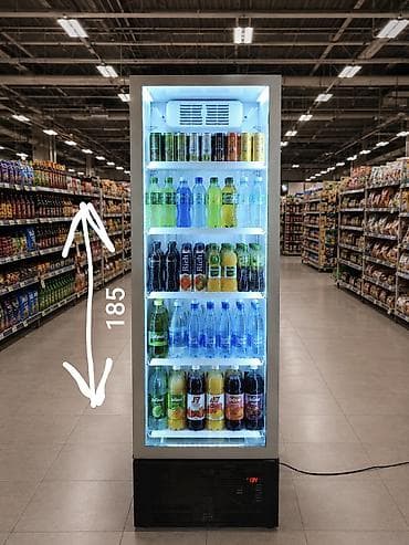 Техника для кухни: СРОЧНО продаю б/у Витринный стоячий холодильник турецкий фирма UGUR — 5