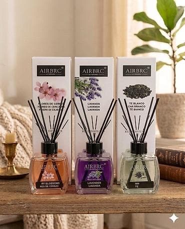 арамат для дома: Аромадиффузоры AIRBRC с ротанговыми палочками Описание: - Формат — 6